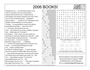 2006 books trivia quiz