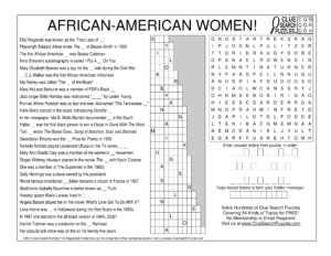african-american women trivia quiz