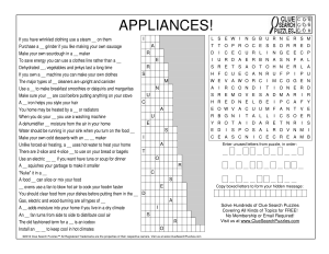 appliances trivia quiz