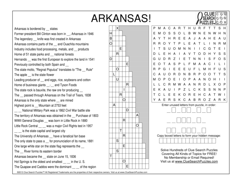 arkansas trivia quiz