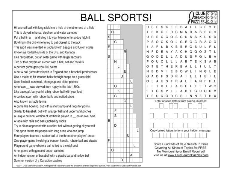 ball sports trivia quiz