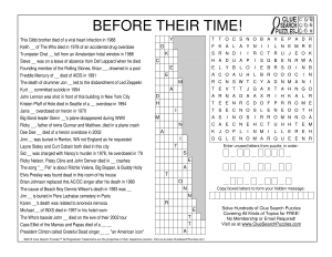 before their time trivia quiz