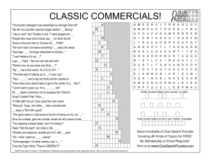 classic commercials trivia quiz