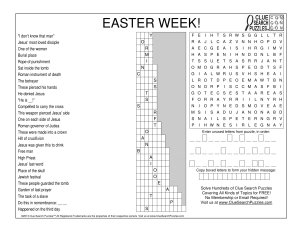 easter week trivia quiz