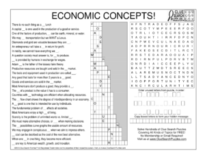 economic concepts trivia quiz