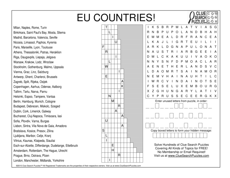 eu countries trivia quiz