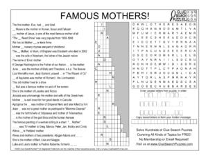 famous mothers trivia quiz