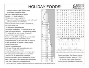 holiday foods trivia quiz