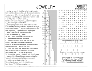 jewelry trivia quiz