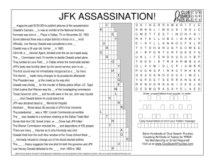 jfk assassination trivia quiz