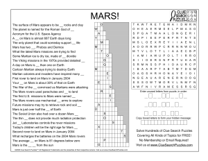 mars trivia quiz