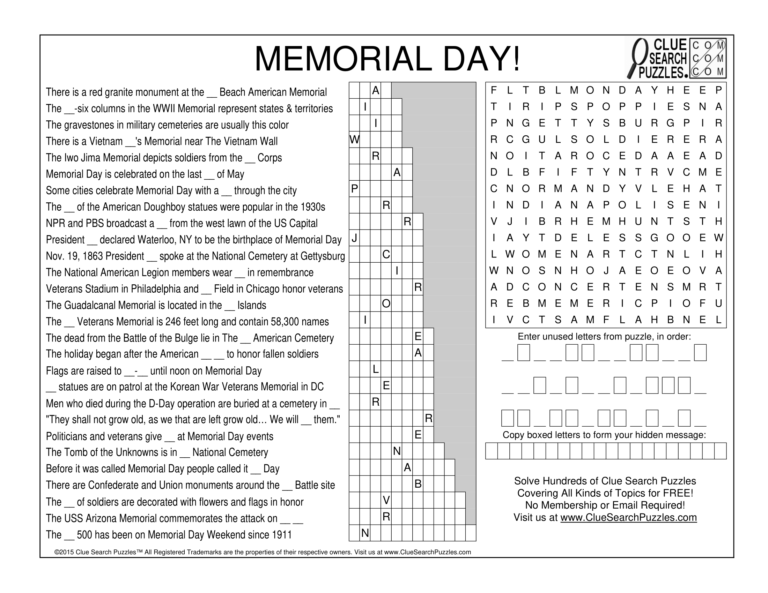 memorial day trivia quiz