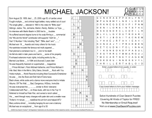 michael jackson trivia quiz