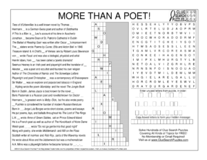 more than a poet trivia quiz