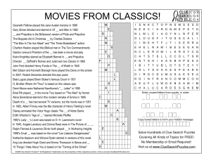 movies from classics trivia quiz