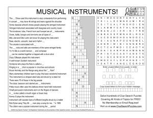 musical instruments trivia quiz