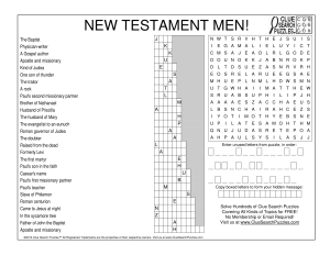 new testament men trivia quiz