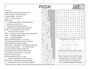pizza trivia quiz