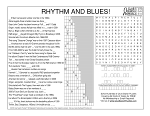 rhythm and blues trivia quiz