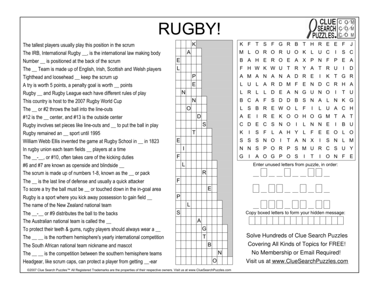 rugby trivia quiz