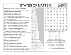 states of matter trivia quiz
