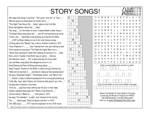 story songs trivia quiz
