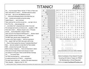 titanic trivia quiz