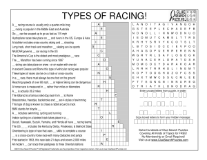 types of racing trivia quiz