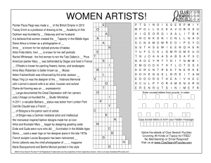 women artists trivia quiz