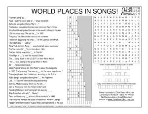 world places in songs trivia quiz