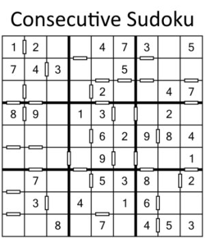 Consecutive Sudoku eBook Cover