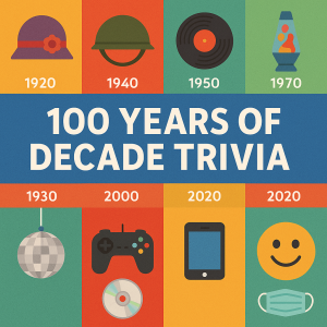 Decades trivia questions