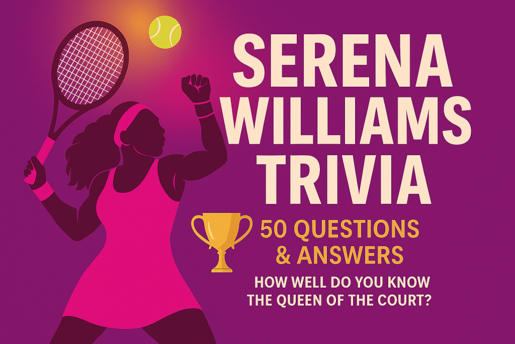 serena williams trivia