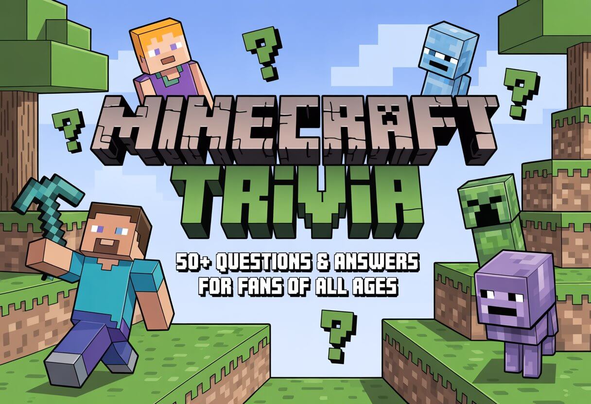 From Creepers to Crafting: The Ultimate Minecraft Quiz