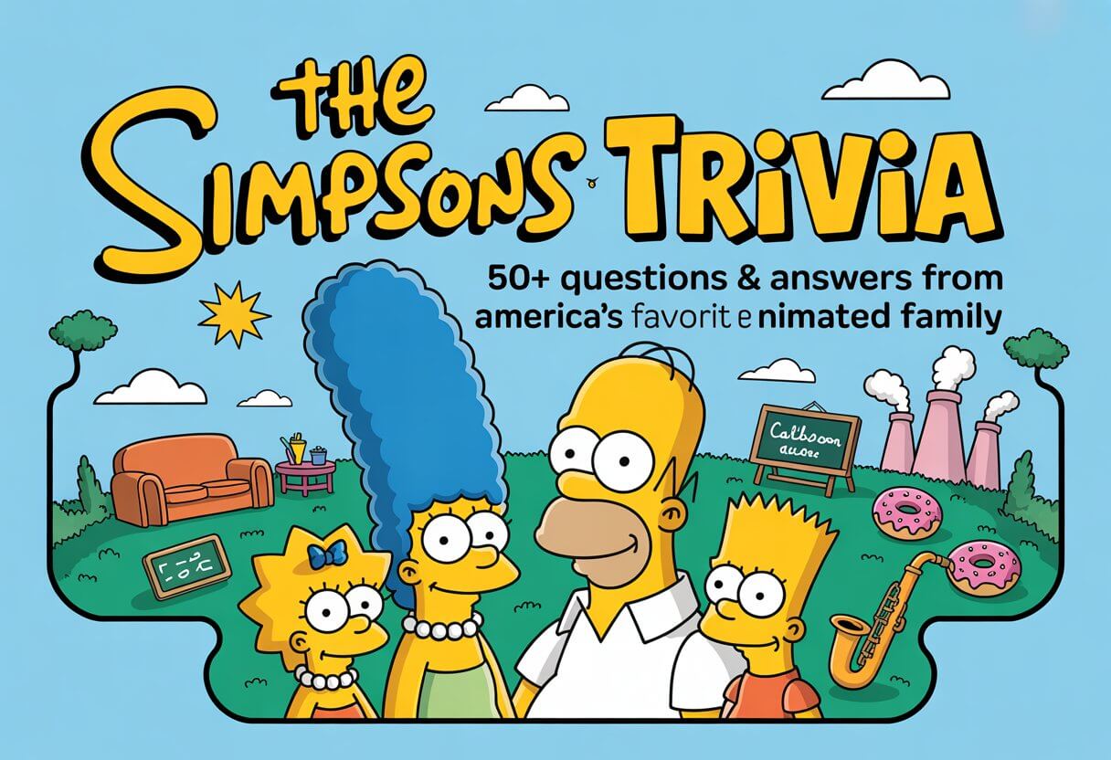The Simpsons Trivia: 50 Questions for True Springfield Fans