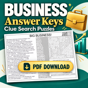 Business Package — downloadable puzzle answer keys