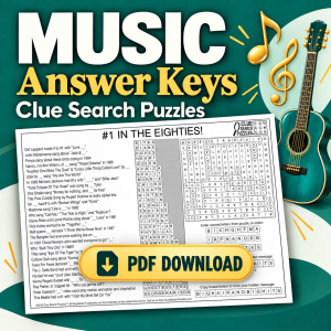 Music Package — downloadable puzzle answer keys